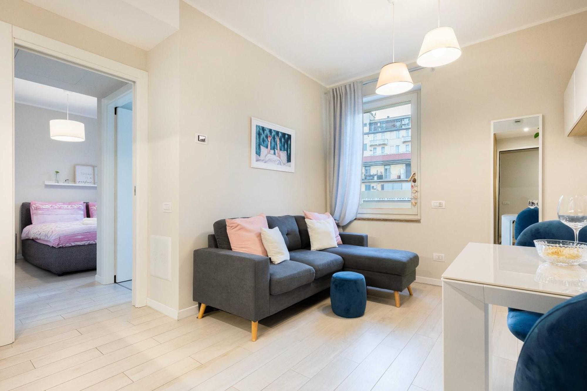 Luxury Apartment - Free Private - Parking Maestri Campionesi 16 米兰 外观 照片